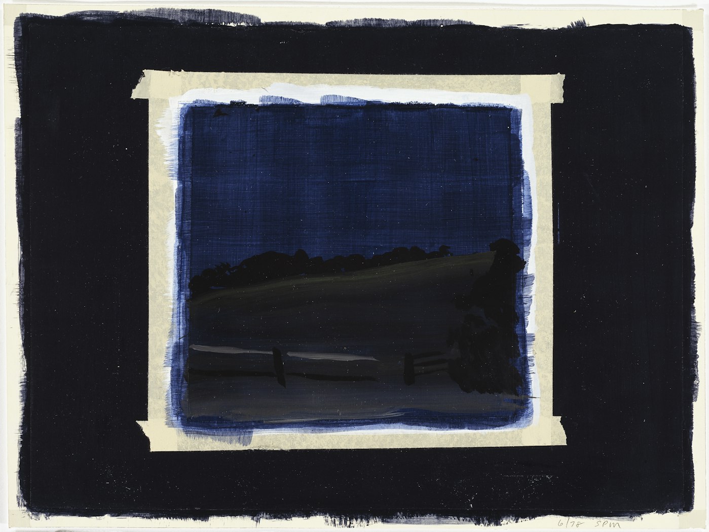 Study for Carbon Night