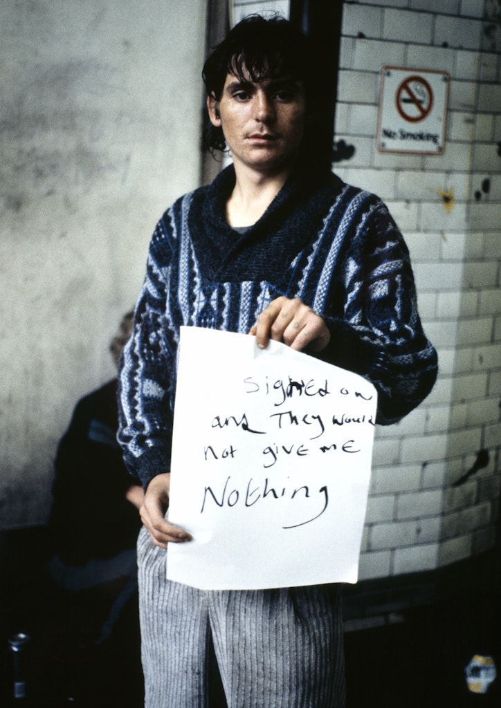 I Signed On and They Would Not Give Me Nothing from Signs that say what you want them to say and not Signs that say what someone else wants you to say