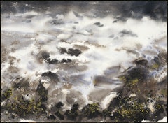 Storm Coast ... Schoodic Pointe, Maine (The Restless and Running Sea)