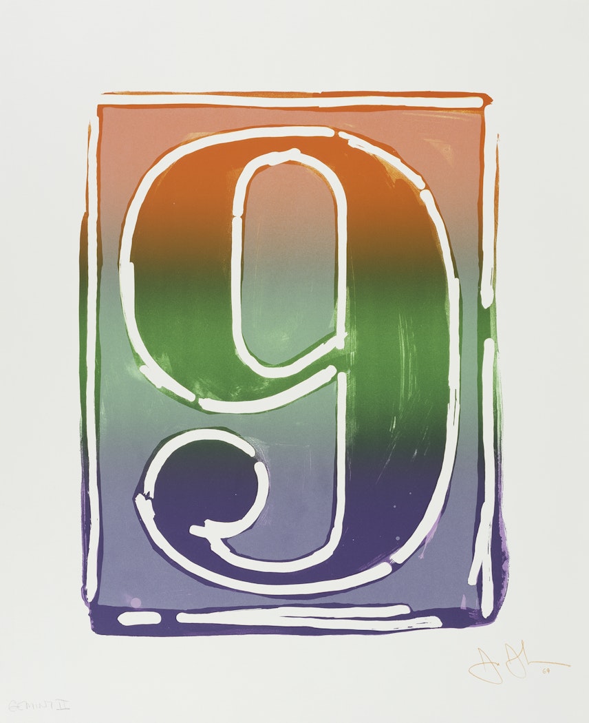 Figure 9 from the Color Numeral Series