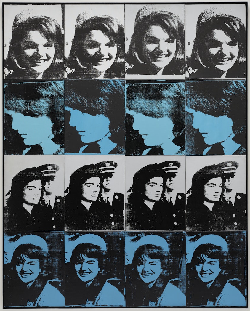 Resultado de imagen para andy warhol sixteen jackies