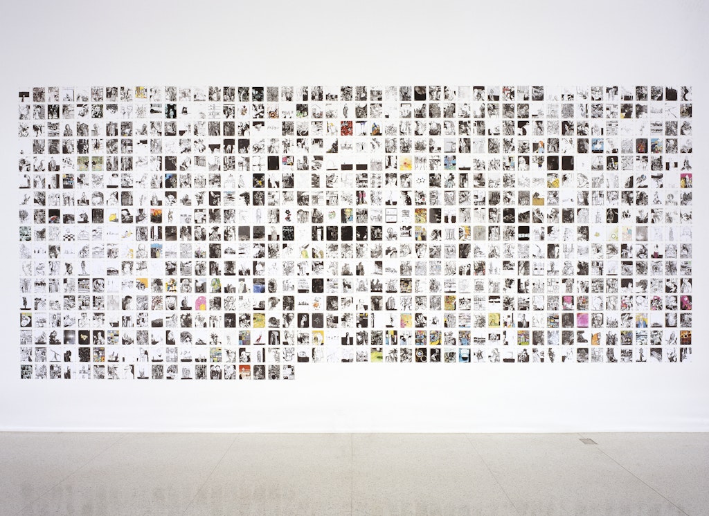 Pictures of What Happens on Each Page of Thomas Pynchon's Novel, Gravity's Rainbow