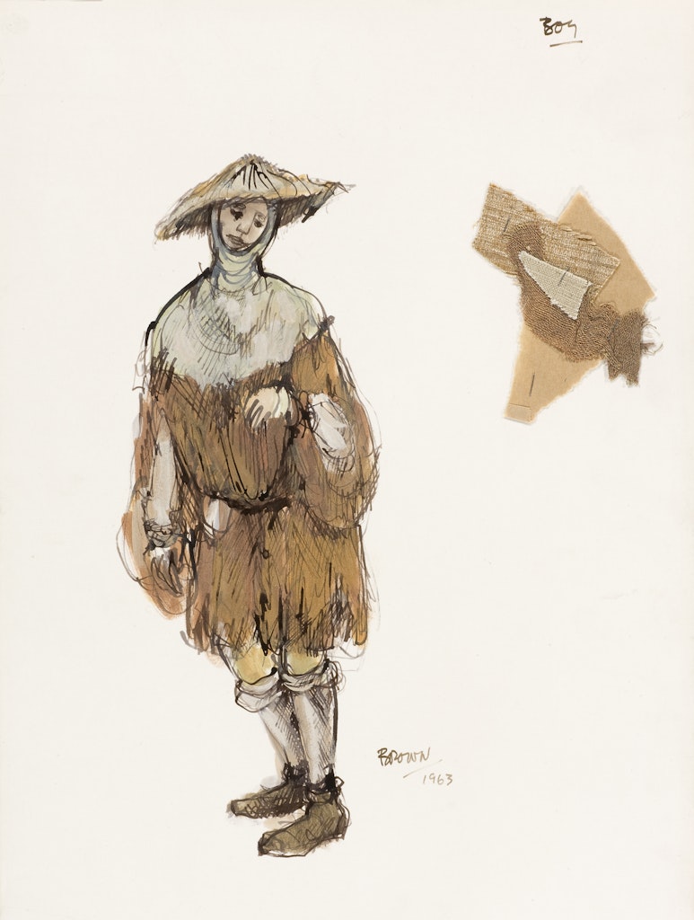 Costume design for Archer from 