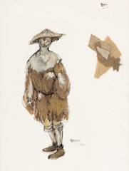 Costume design for Archer from "Henry V"