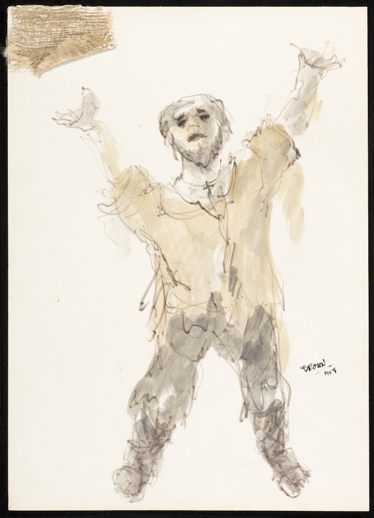 Costume design from Fidelio