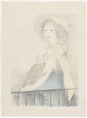 Femme Au Chien