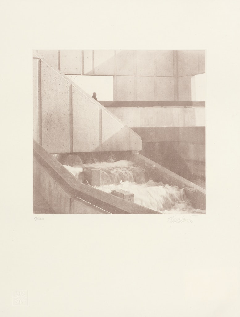 A Suite of Three Prints Based on a Piece of Environmental Sculpture, Grand Rapids, Michigan