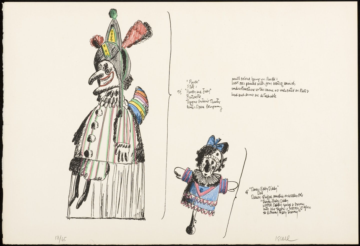 Punch, Dancy Baby Diddy Doll from Punch and Judy portfolio