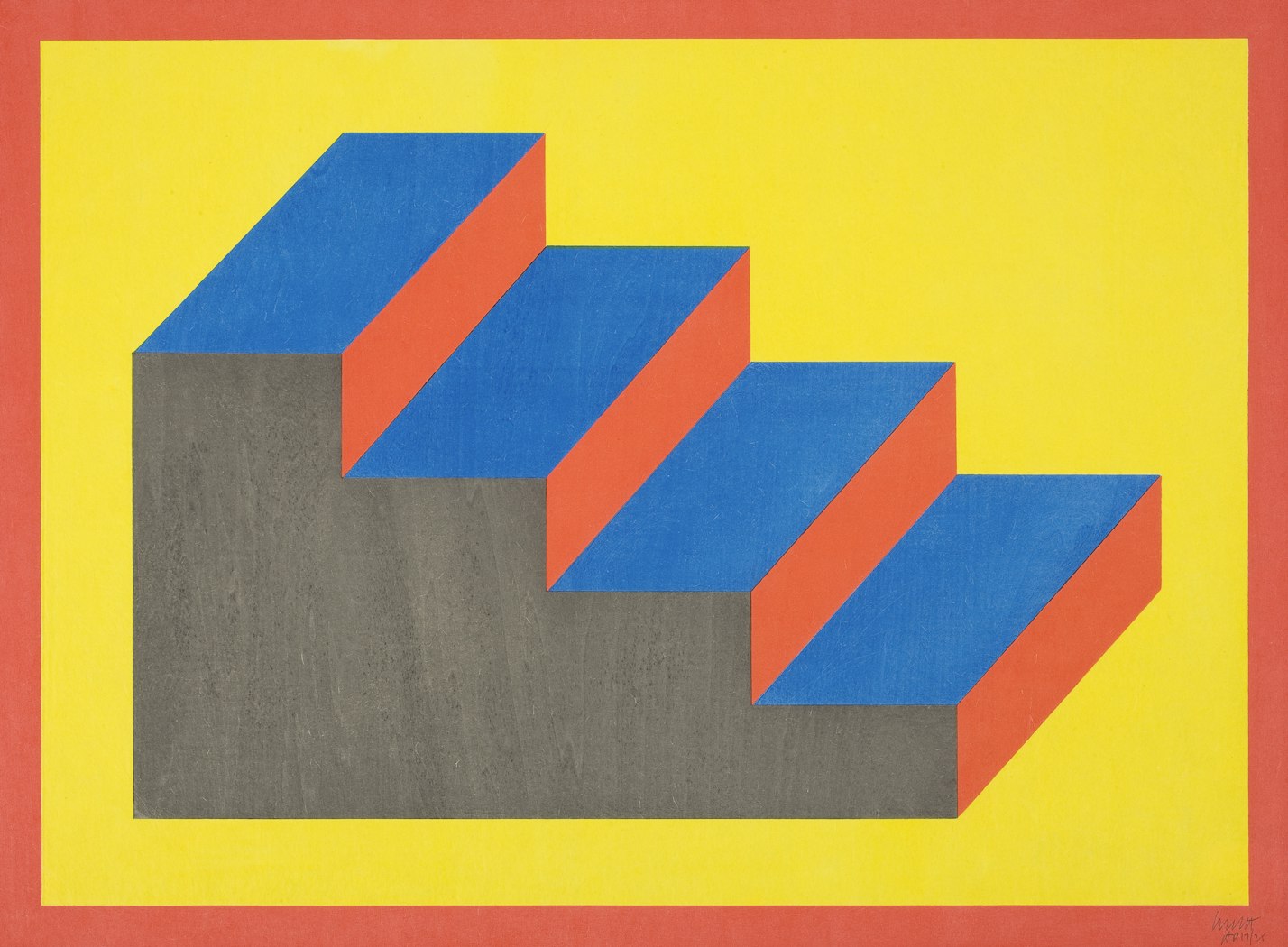 Form Derived From a Cubic Rectangle (Steps)