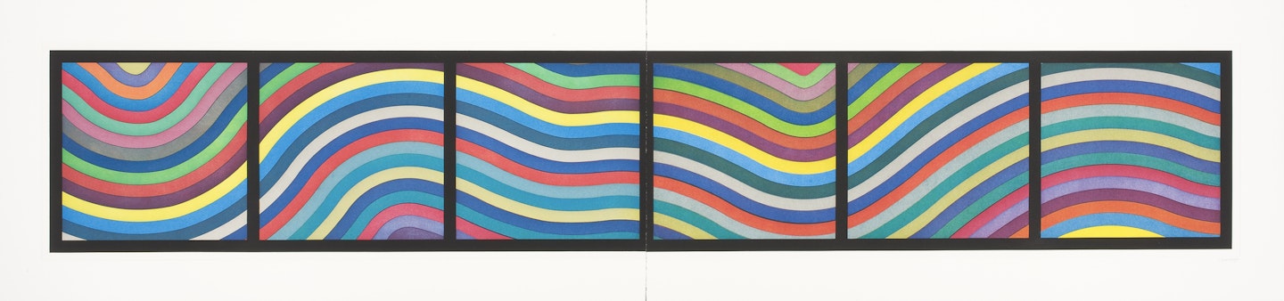 Curved Bands (Diptych)