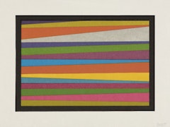 Irregular Horizontal Color Bands