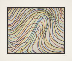 Wavy Lines with Black Border