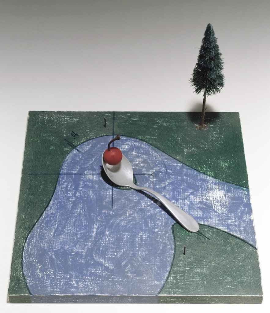 Model for Spoonbridge and Cherry (small study)