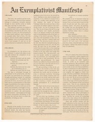 An Exemplativist Manifesto