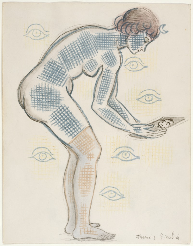 Woman Looking at a Photograph