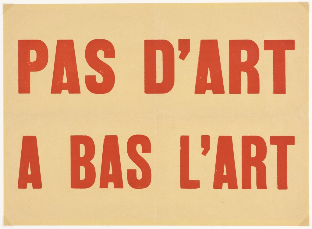 Pas D'Art/A Bas L'Art