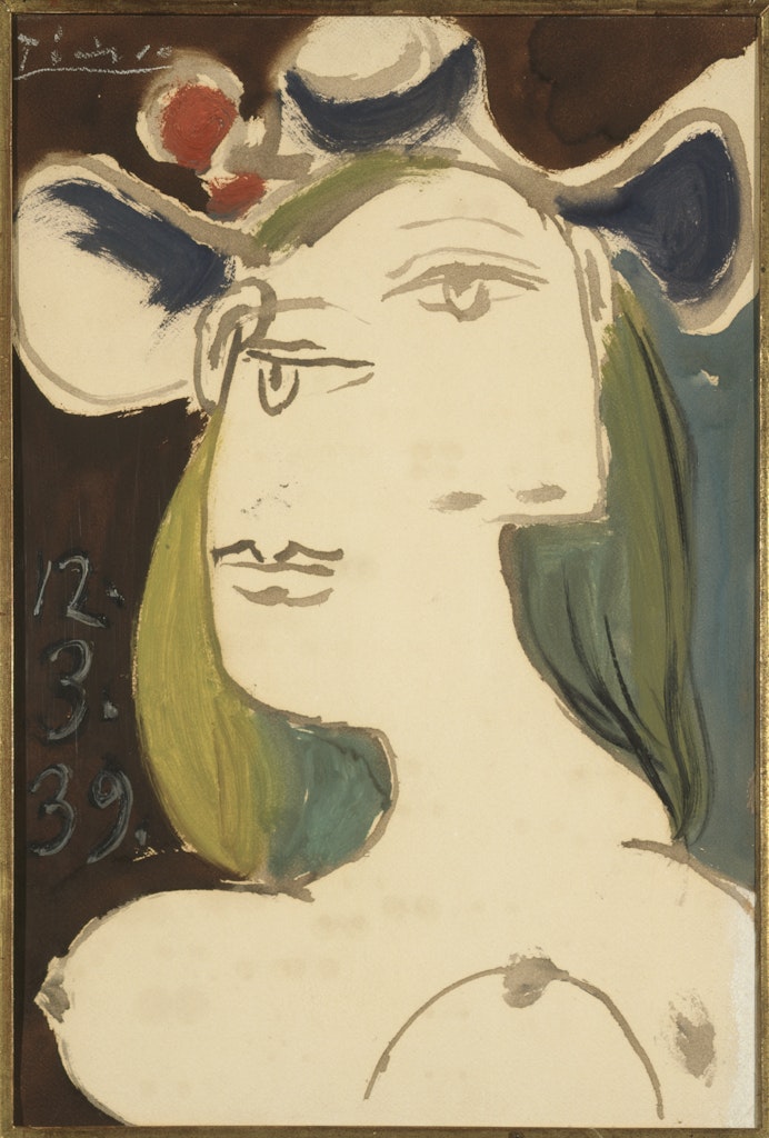 Bust de femme au chapeau (Bust of a Woman in a Hat)