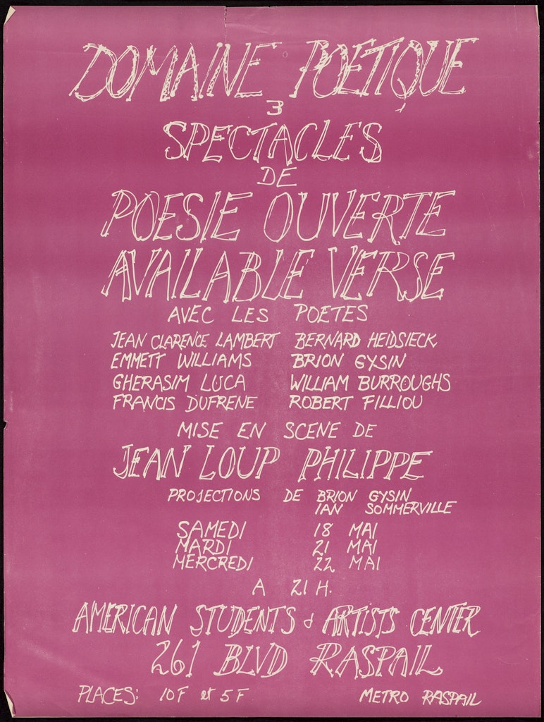 Domaine Poetique