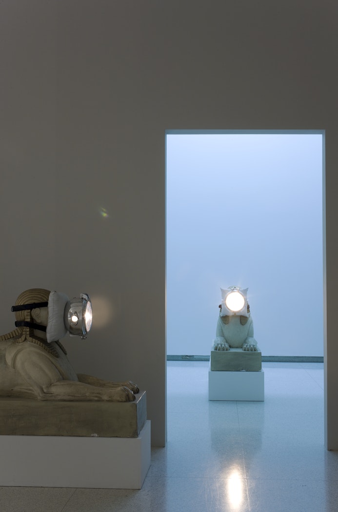 In the exhibition, The Quick and the Dead, 2009