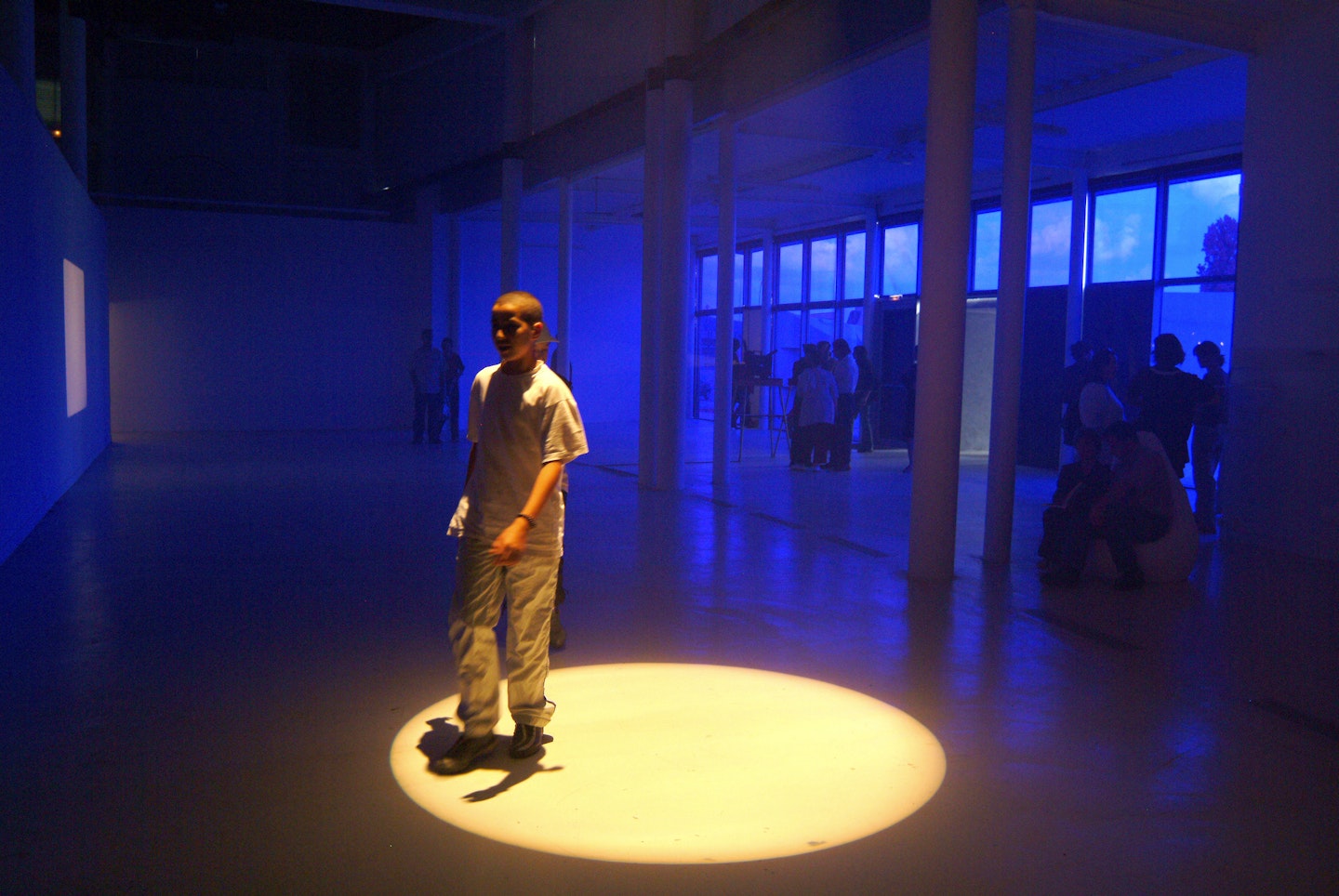 Installation view in gallery