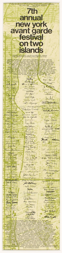 7th Annual New York Avant Garde Festival on Two Islands