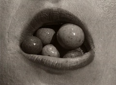 Untitled (mouth/stones)