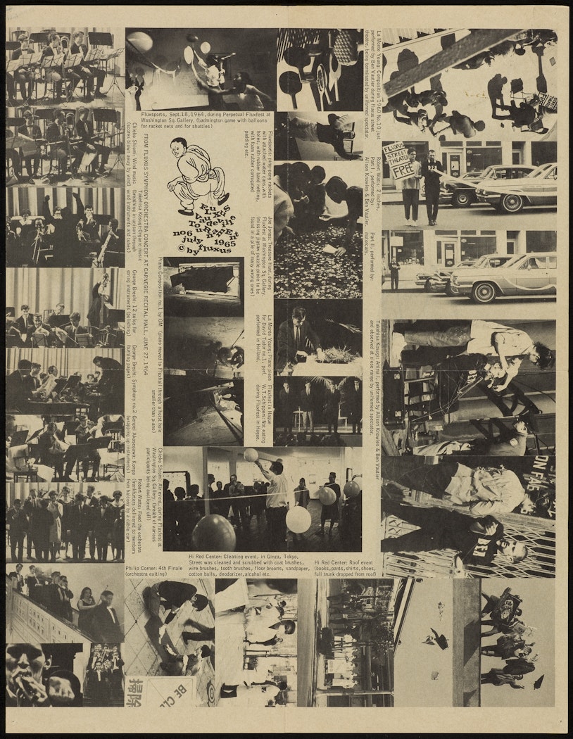 One half of newspaper