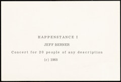Happenstance I