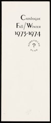 "Current Highlights" and Catalogue Fall/Winter, 1973-1974