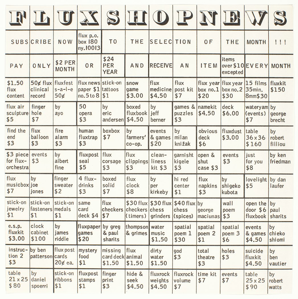 Flux Shop News