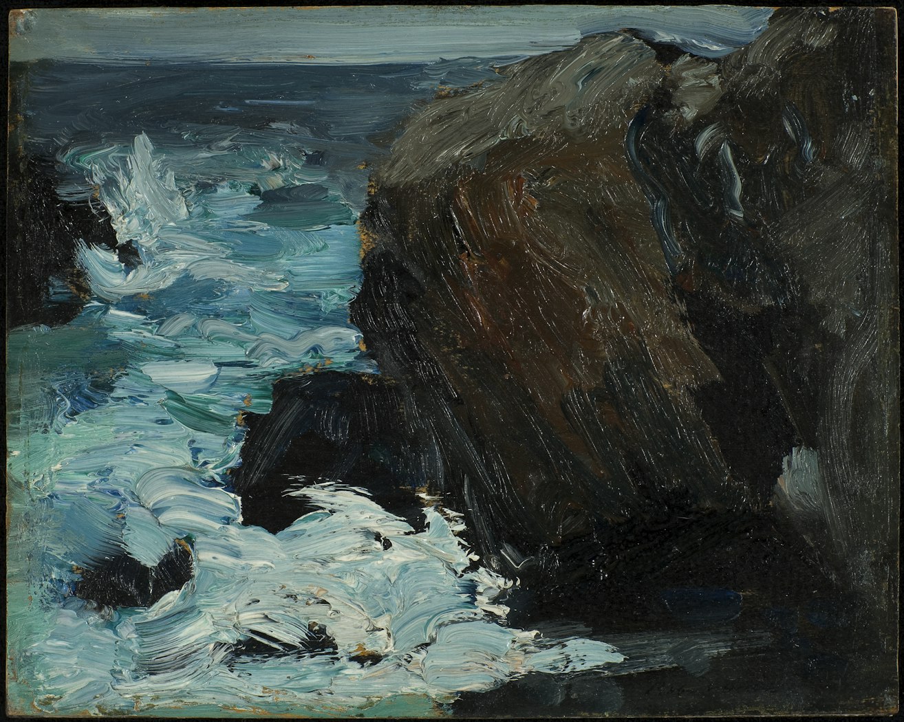 Big Rock and Sea