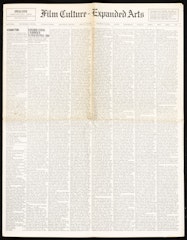Film Culture - Expanded Arts 43