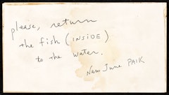 Please, Return the Fish (inside) to the Water.