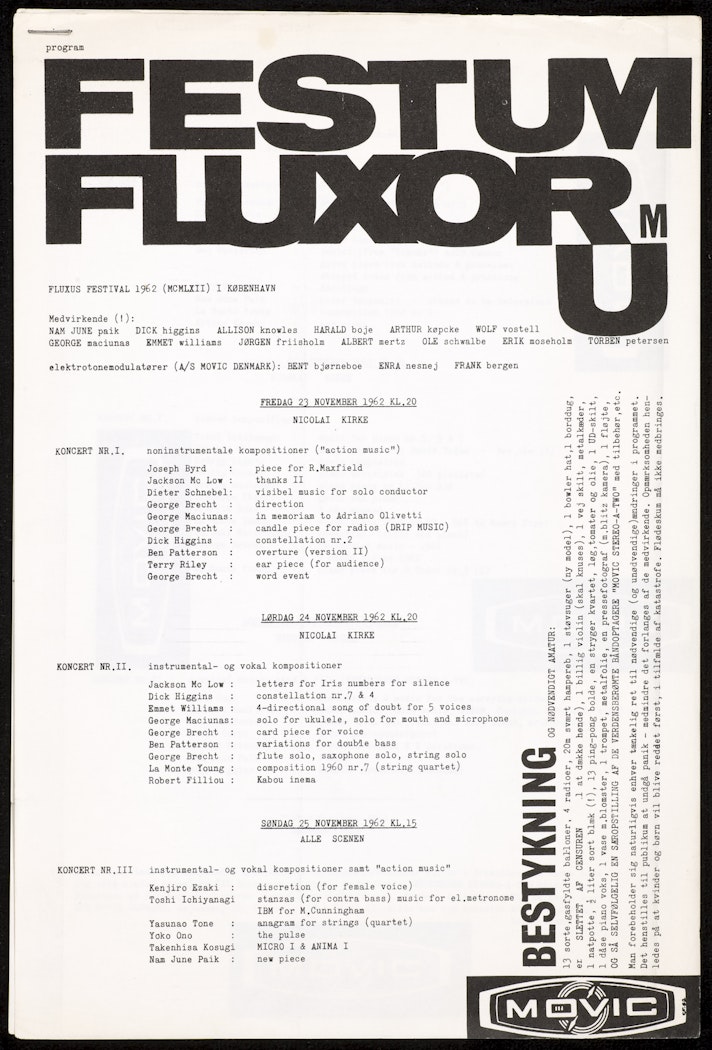 Program Festum Fluxorum