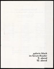 Fluxus Concert/Zaj Concert