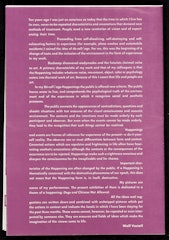 Wolf Vostell: Dogs and Chinese Not Allowed