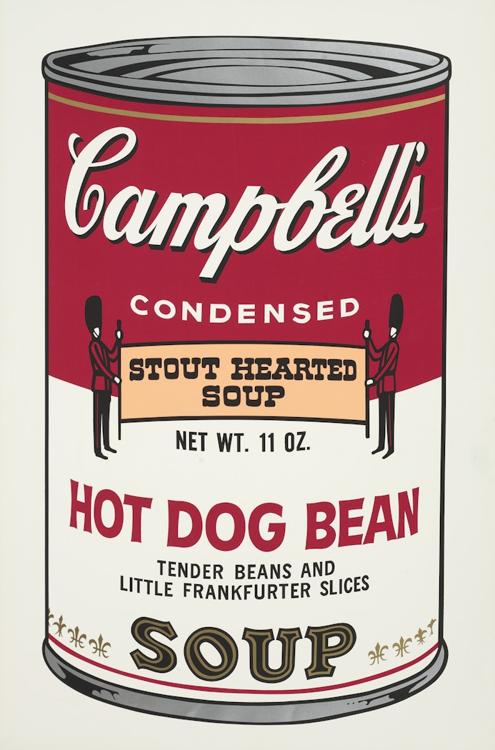 untitled [Hot Dog Bean] from Campbell's Soup II