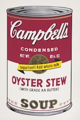 untitled [Oyster Stew] from Campbell's Soup II
