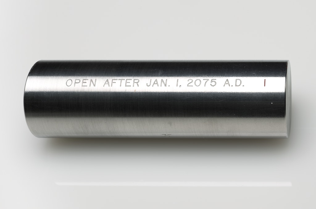 Time Capsule (OPEN AFTER JAN. 1, 2075 A.D.)