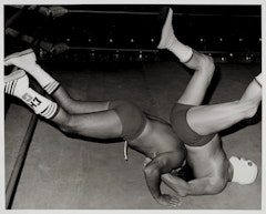 Chavo Guerrero vs unknown wrestler by Theo Ehret from Studies for the film "BB"