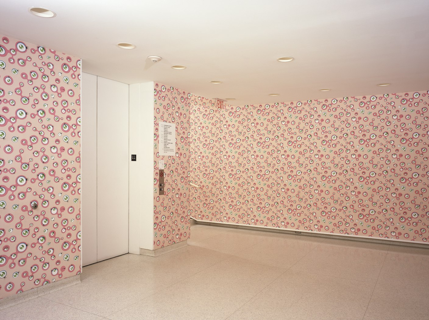 Installed in Lower Lobby