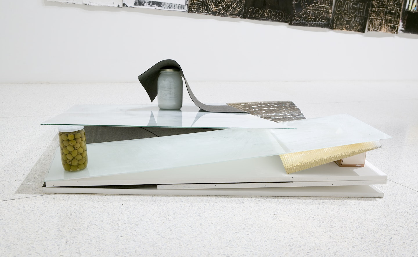 Installation view from Brave New Worlds exhibition, 2007